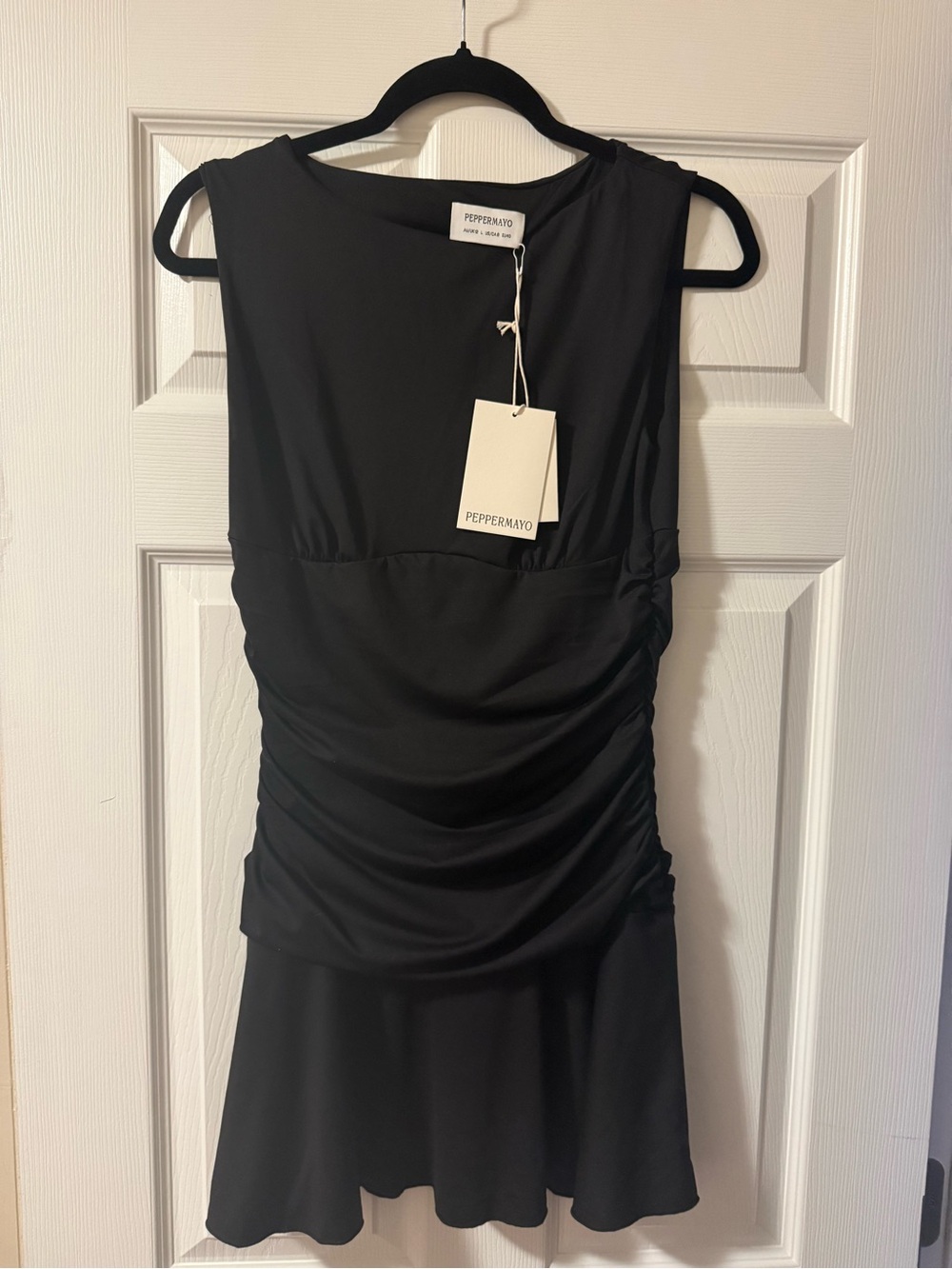 Peppermayo Kelda Sleeveless Ruched Mini Dress - Picture 2 of 3